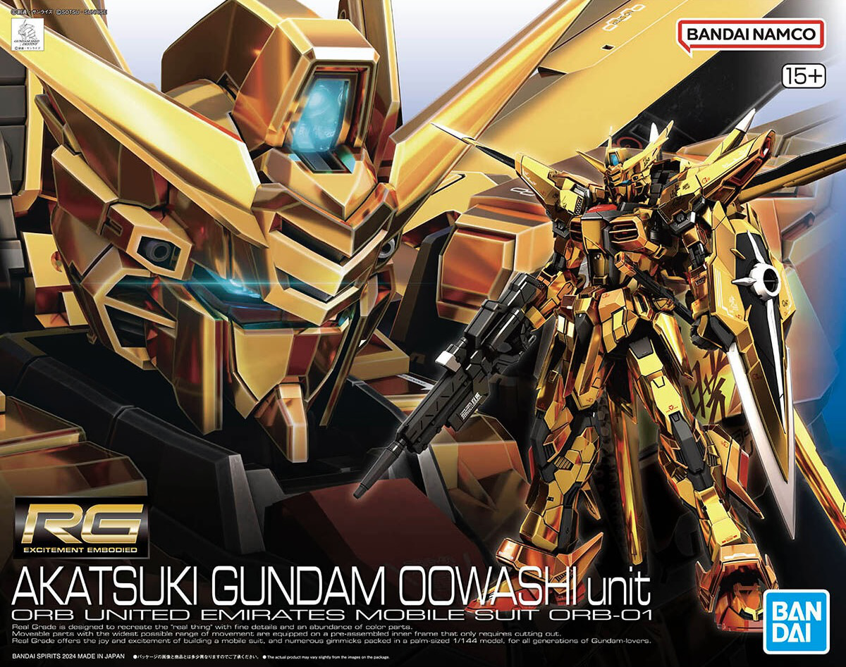 RG 1/144 #41 AKATSUKI GUNDAM OOWASHI unit
