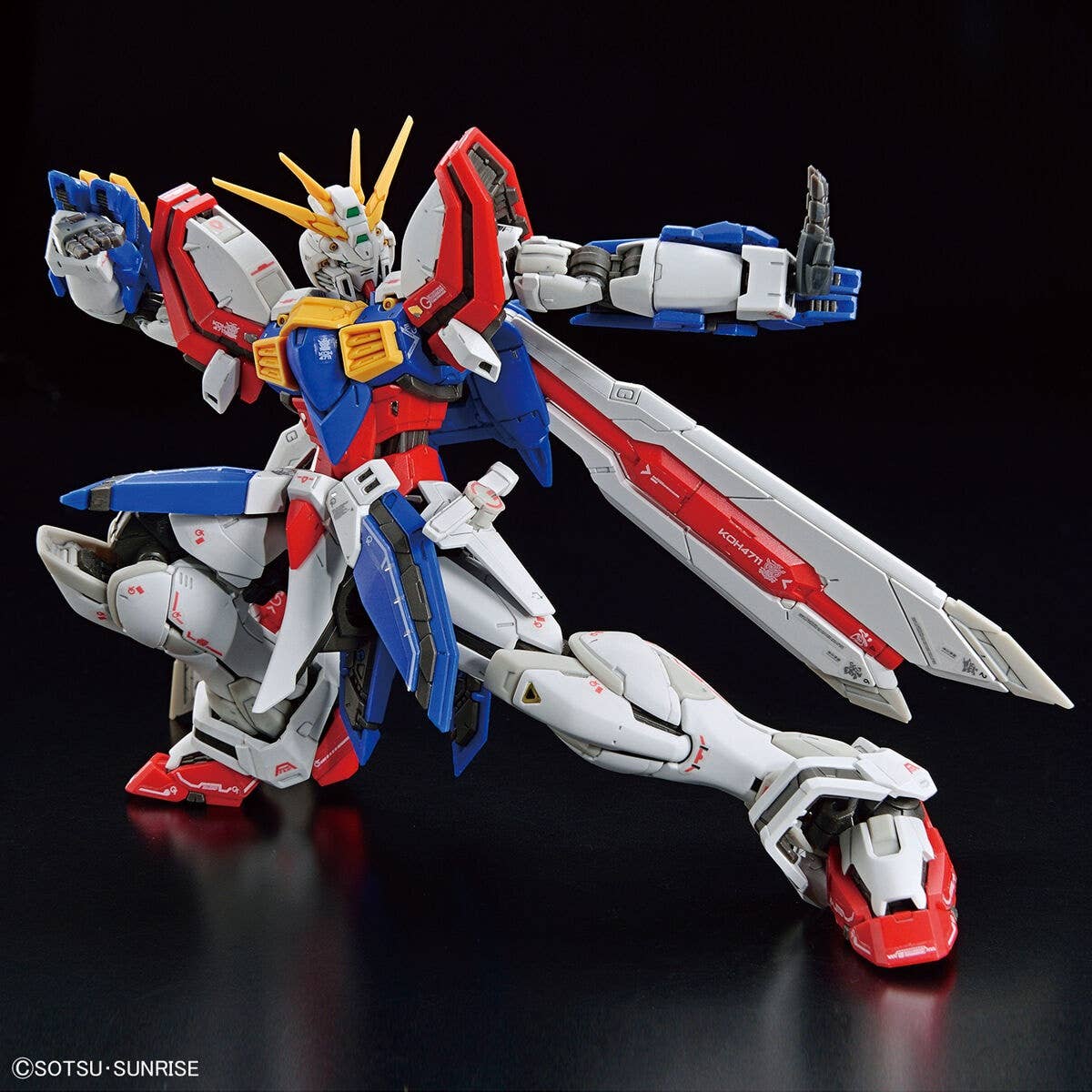 RG 1/144 #37 GF13-017NJII GOD GUNDAM (BURNING GUNDAM)