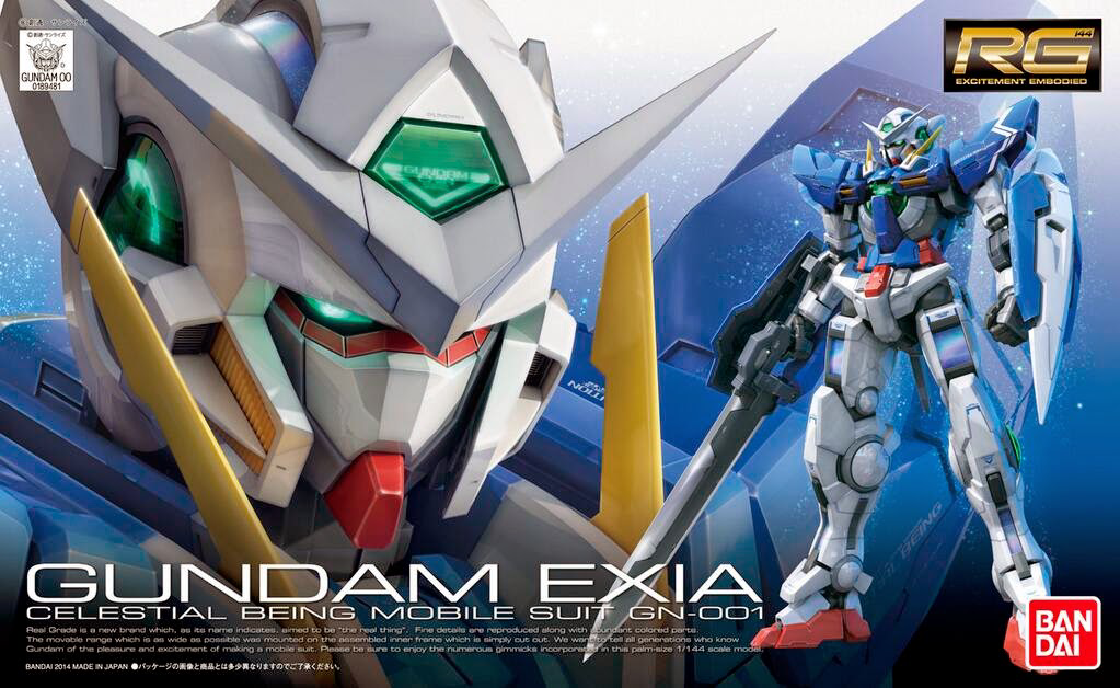 RG 1/144 GUNDAM EXIA
