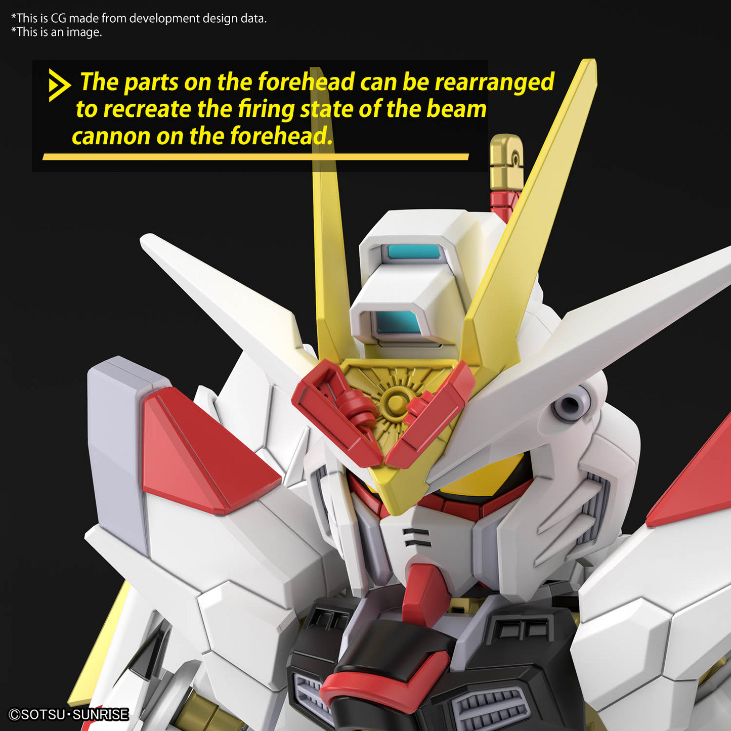 SD GUNDAM CROSS SILHOUETTE MIGHTY STRIKE FREEDOM GUNDAM