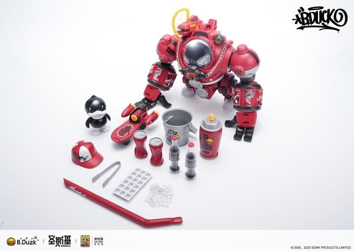 Shengge Soskill x Ultra Egg Hip Hop Duck Model Kit